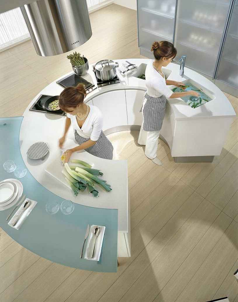 آشپزخانه های جزیره ای و اوپن